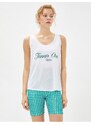 Koton Tennis Printed Athlete Tank