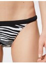 Koton Zebra vzor Bikiny spodní díl normální pas