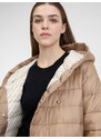 Orsay Hnědý dámský prošívaný kabát - Dámské