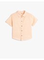 Koton Shirt Short Sleeve Classic Collar