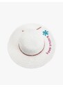 Koton Straw Hat with Stamp-Sequin Detail