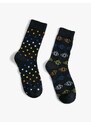 Koton Polka Dot 2-Pack Sock Set