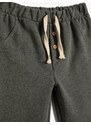 Koton Sweatpants Tie Waist Cotton Raised