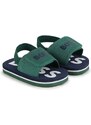 Dětské sandály BOSS zelená barva