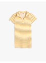 Koton Dress Mini Polo Neck Short Sleeve