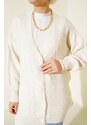 Bigdart 15768 Knitwear Cardigan - A.Ecru