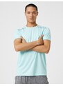 Koton Sports T-Shirt with Stripe Print Crew Neck Breathable Fabric.