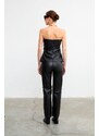 VATKALI Strapless leather top - Premium edition