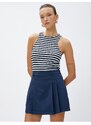 Koton Mini Short Skirt Pleated