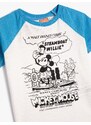 Koton Licensed Mickey Mouse T-Shirt Short Sleeved Crew Neck Cotton