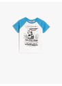 Koton Licensed Mickey Mouse T-Shirt Short Sleeved Crew Neck Cotton