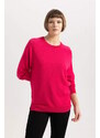 DEFACTO Relax Fit Crew Neck Pullover