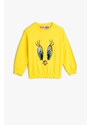 Koton Baby Girl Yellow Sweatshirt