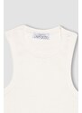 DEFACTO Fitted Halter Neck Ribbed Camisole Blouse