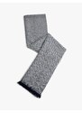 Koton Basic Scarf with Herringbone Knitted Pattern