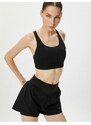 Koton Sports Bra U Collar Back Thin Cross Strap