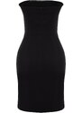 Trendyol Black Shiny Stone Accessory Stylish Evening Dress