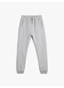 Koton Basic Jogger Sweatpants Raised Pocket Tie Waist