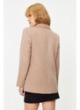 Trendyol Mink Regular Lined Woven Blazer Jacket