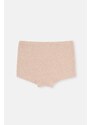 Dagi Beige Melange - Brown Melange 2-Piece Girls' Boxer