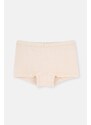 Dagi Beige Melange - Brown Melange 2-Piece Girls' Boxer