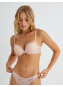 Koton Supportive Bra With Lace Extra Padded Underwire