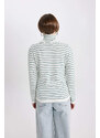 DEFACTO Regular Fit Turtleneck Pullover