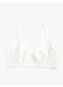 Koton Unpadded Bra Underwire Lace Piping Detailed