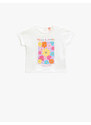 Koton Baby Girl Ecru T-Shirt