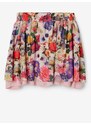Růžovo-krémová holčičí květovaná sukně Desigual Bimba - Holky