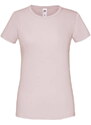 Icon Women's Powder T-shirt in combed cotton Fruit of the Loom