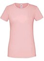 Icon Women's Powder T-shirt in combed cotton Fruit of the Loom