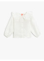 Koton Baby Collar Shirt Frilly Long Sleeve