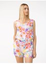 Conte Woman's Playsuits & Jumpsuits Floral-White