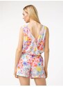 Conte Woman's Playsuits & Jumpsuits Floral-White