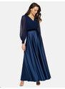 Potis & Verso Woman's Dress Sybilla Navy Blue