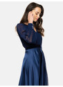 Potis & Verso Woman's Dress Sybilla Navy Blue