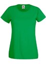 Green Women's T-shirt Lady fit Original Fruit of the Loom