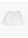 Koton Tutu Skirt with Elastic Waist, Layered Lined.