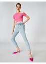 Koton Skinny Leg Jeans Trousers Slim Fit High Waist - Carmen Jean