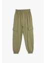 Koton 4wkg40149ak Girls' Tracksuit Bottom Khaki