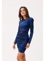 Roco Woman's Dress SUK0443 Navy Blue