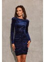 Roco Woman's Dress SUK0443 Navy Blue