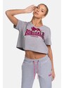 Lonsdale Women's t-shirt cropped oversized