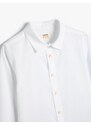 Koton Basic Classic Shirt Long Sleeve Cotton