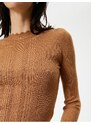 Koton Knitwear Sweater Basic Half Turtleneck