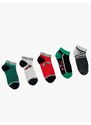 Koton 5-Piece Patterned Booties Socks Set