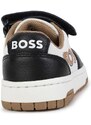 Dětské sneakers boty BOSS černá barva