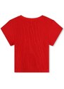 Dětské tričko HUGO červená barva