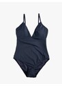 Koton Basic Swimwear Straps V-Neck Covered
